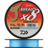 Шнур DAIWA J-Braid Grand X8E-W/SC 135м 0,10мм Island Blue + ножницы 40002625