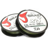 Шнур DAIWA J-Braid X8 0,06мм 150м dark green 12751-006RU